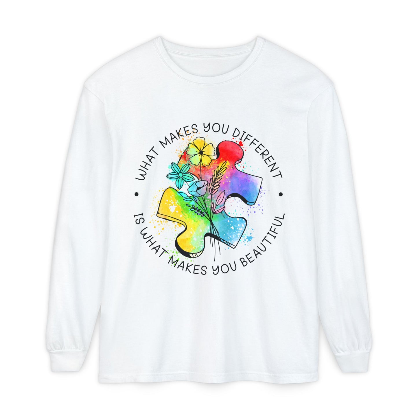 Autism Support Long Sleeve T-Shirt