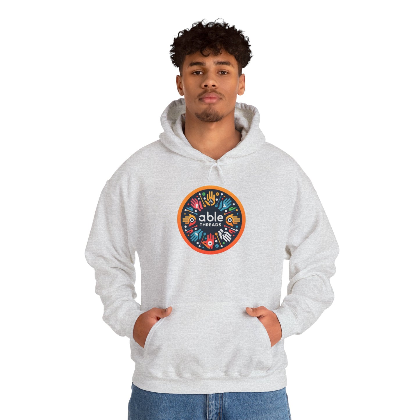 Logo Hooded Sweatshirt - Able Threads