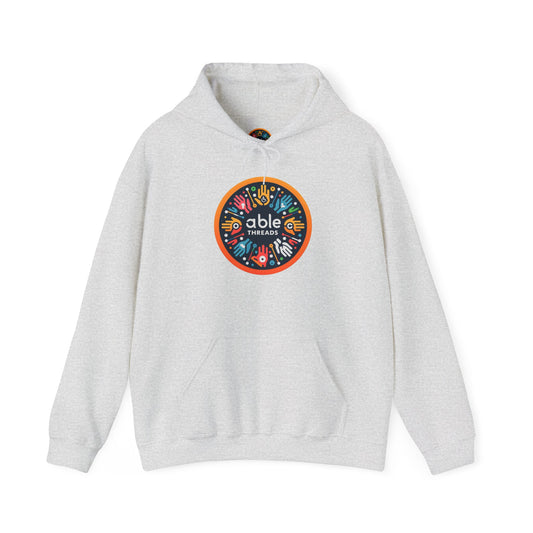 Able Threads Logo Hooded Sweatshirt
