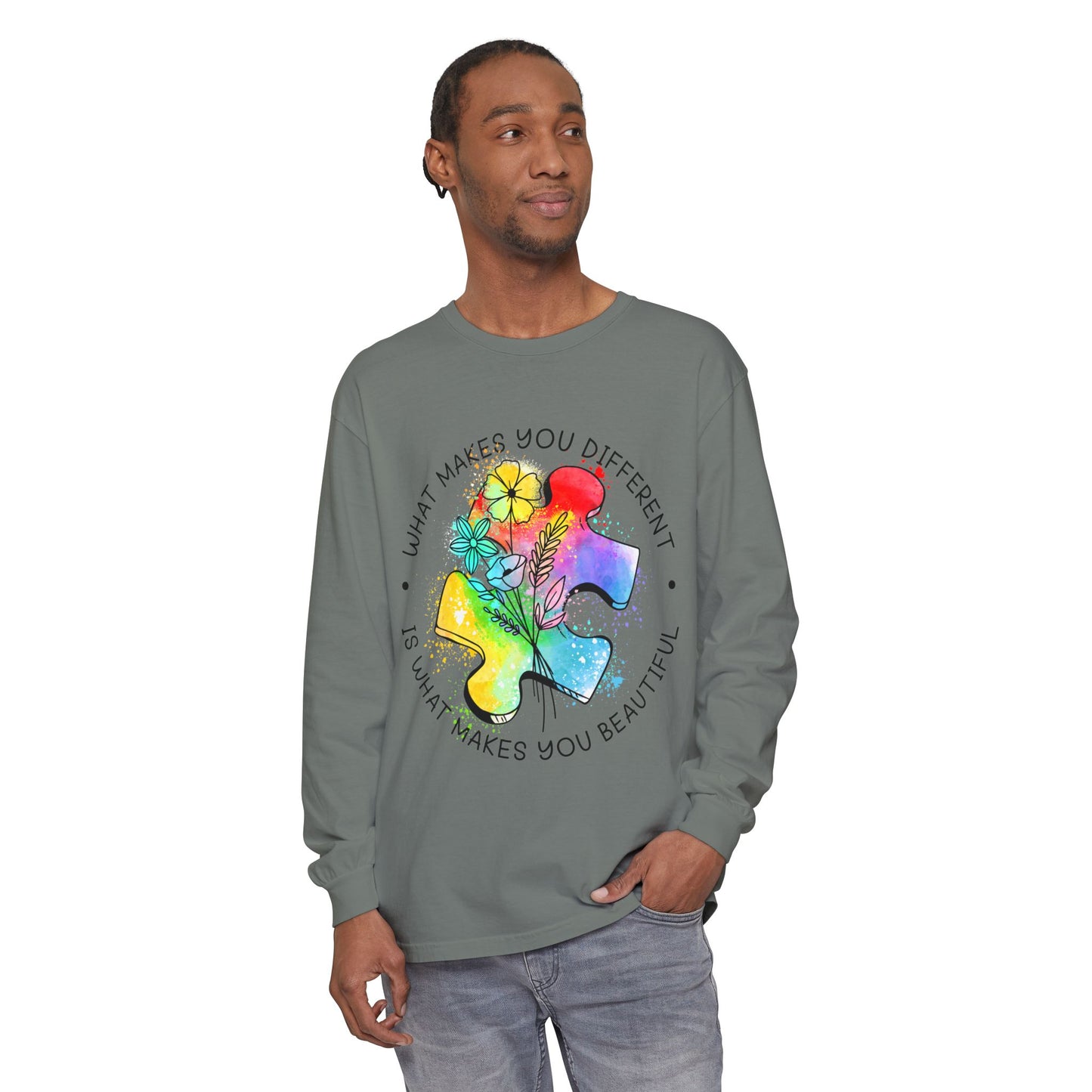 Autism Support Long Sleeve T-Shirt