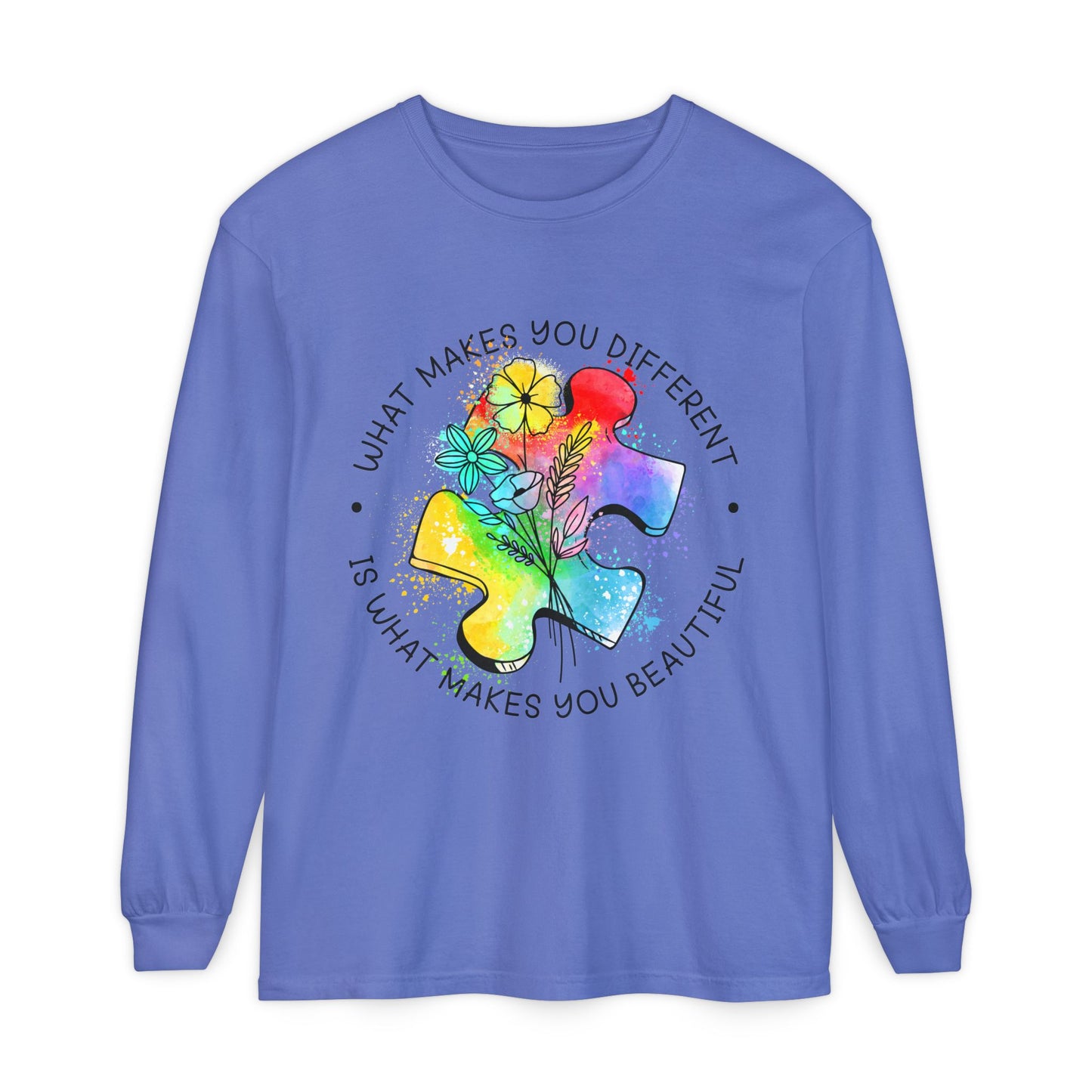 Autism Support Long Sleeve T-Shirt